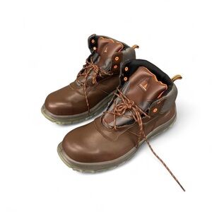 Delta Plus Concorde EH Brown Leather steel toe work boots